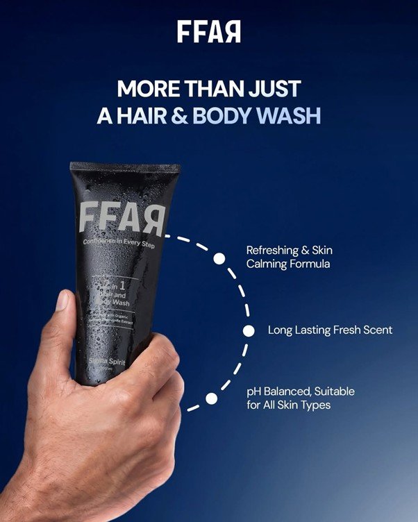 FFAR 2in1 Hair & Body Wash. (c) FFAR
